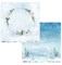 ScrapAndMe “Frosty Days” 12x12 Scrapbook Paper Pack | 5 Double-Sided Sheets + Bonus Cover | Christmas & Winter Crafts